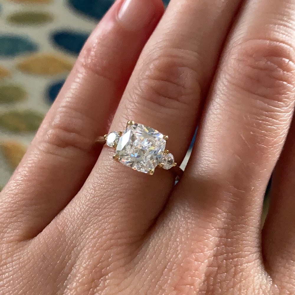 14K gold ring